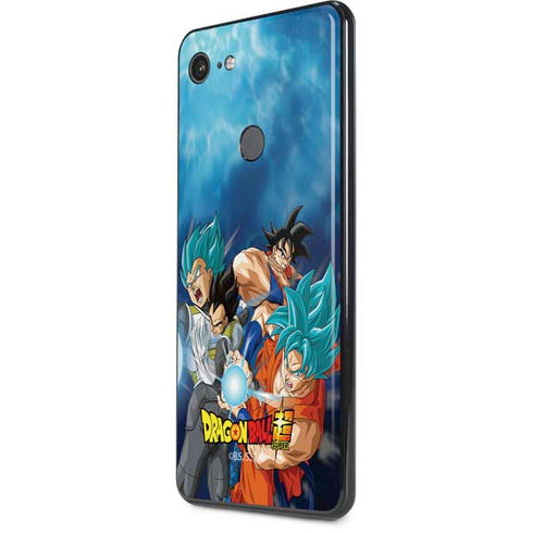 Dragon Ball Super Goku Vegeta Super Ball Google Pixel 3 XL Skin
